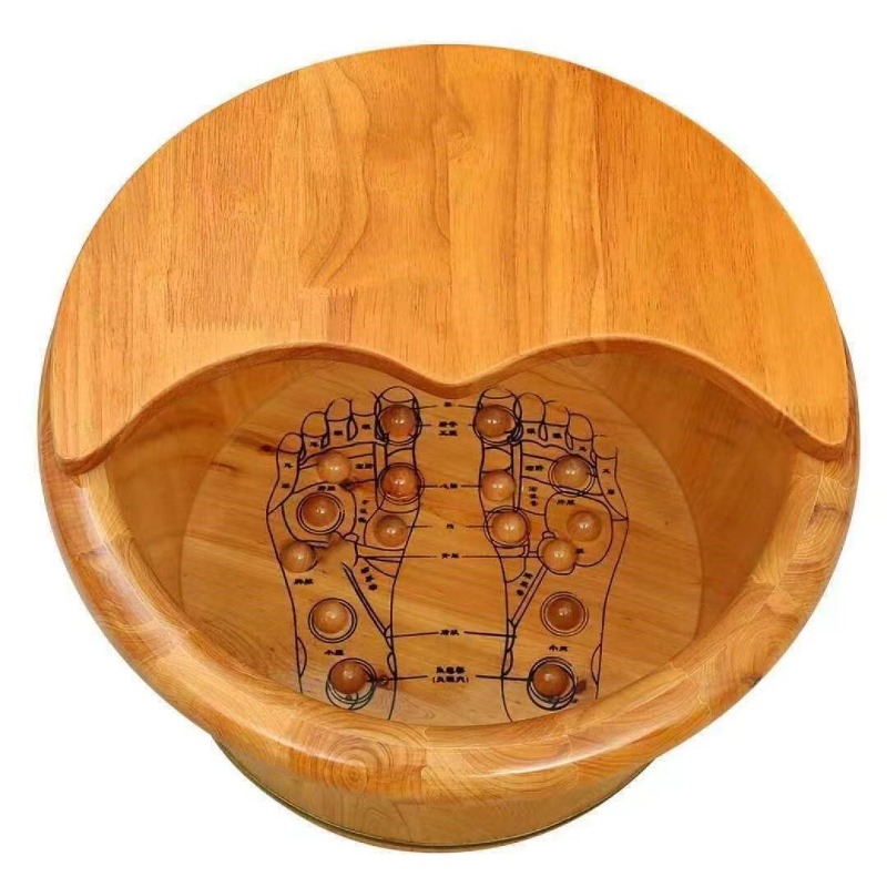 Cedar Wood Foot Soaking Bucket - Foot Spa review and price