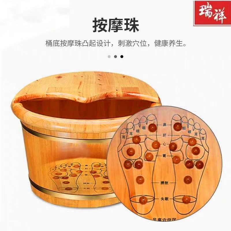 Cedar Wood Foot Soaking Bucket - Foot Spa review and price