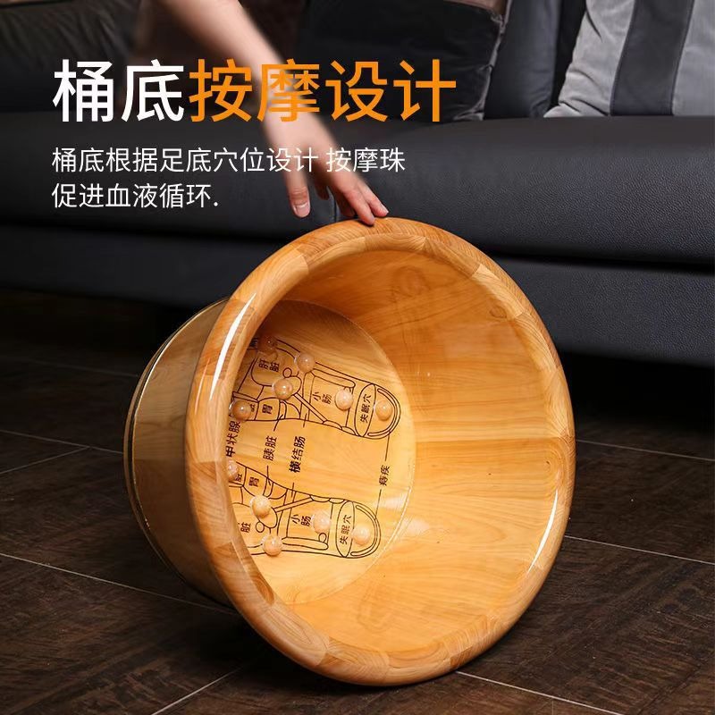 Cedar Wood Foot Soaking Bucket - Foot Spa review and price