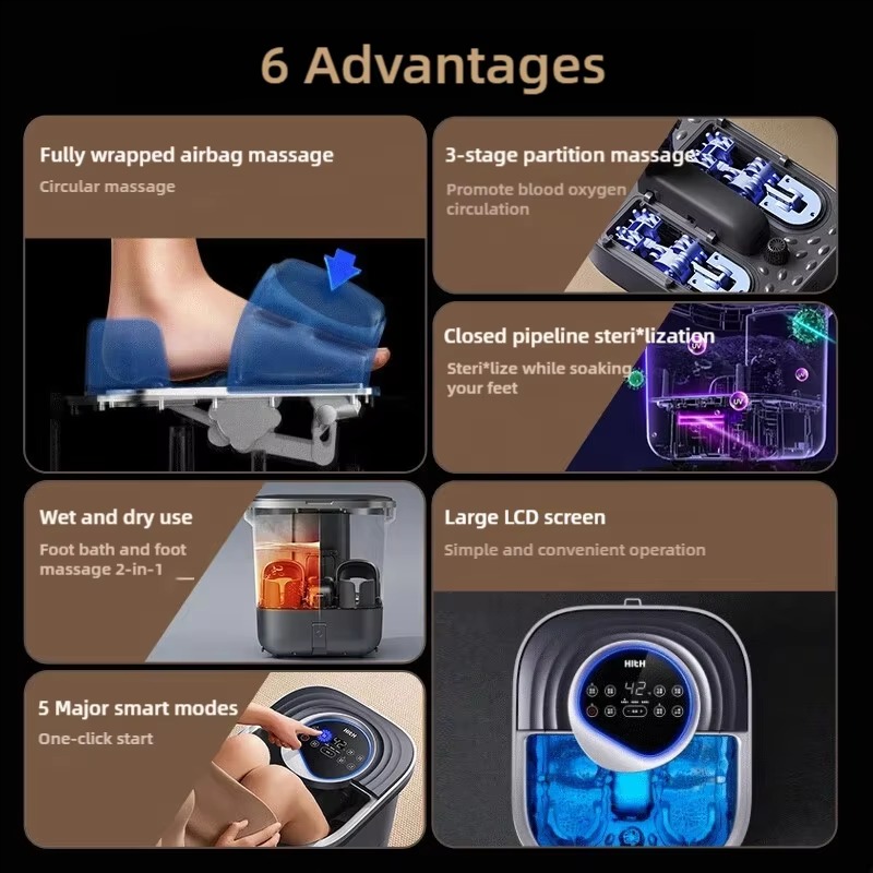 Portable Electric Foot Massage - Foot Spa review and price