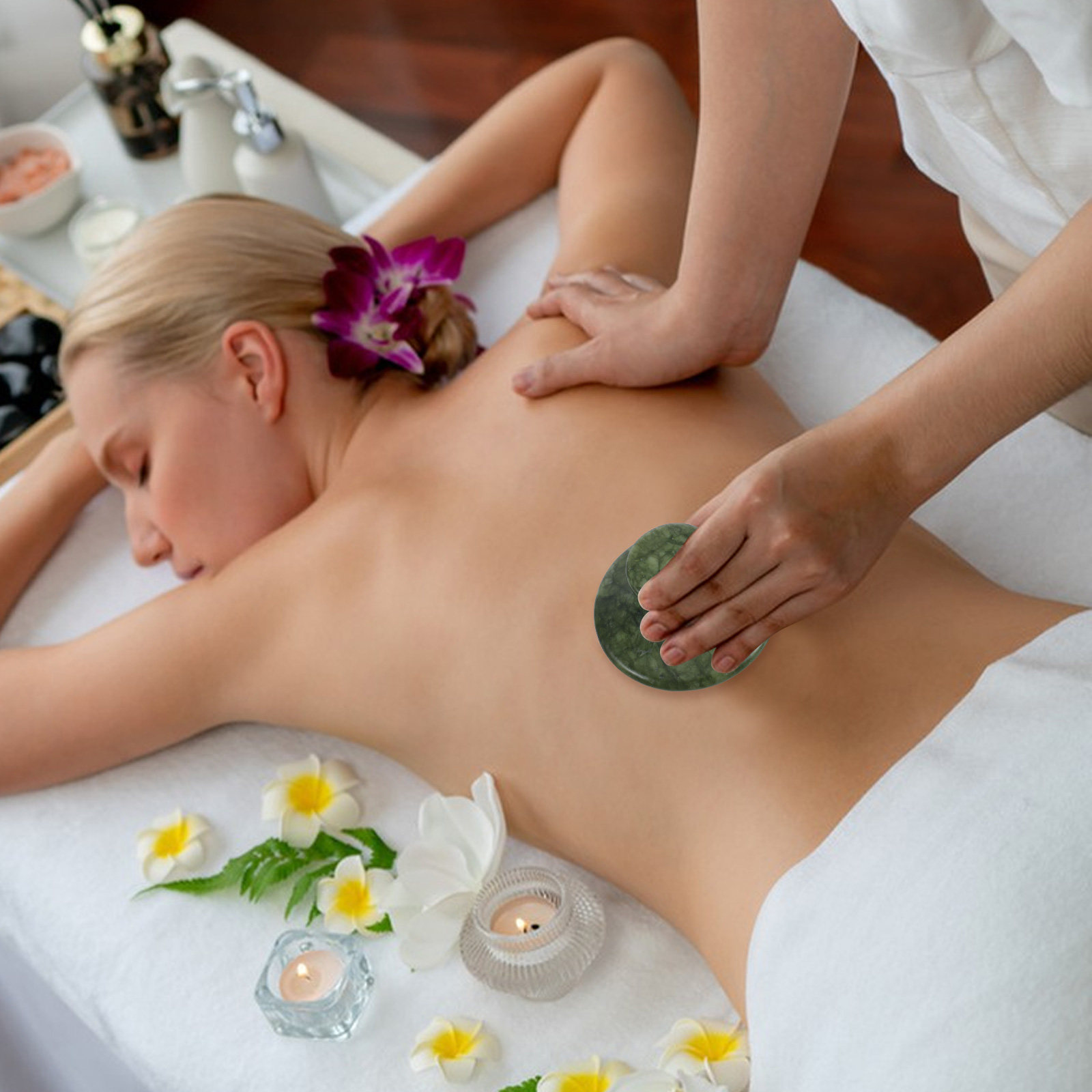 Mushroom Gua Sha Massage Stone - Spa Massager review and price